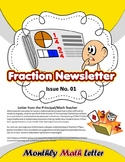 Fraction Newsletter {Fraction Games & Activities} - All Te