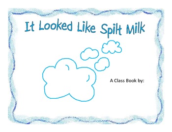 It Looked Like Spilt Milk Worksheets Teaching Resources Tpt