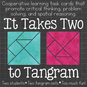 Preview of Math Tangram Cooperative Learning  Math Centers