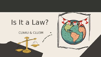 Preview of Is it a Law?