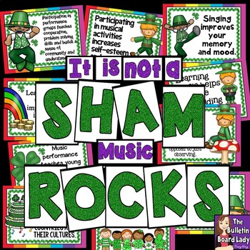 Preview of It is not a SHAM. Music ROCKS! Bulletin Board