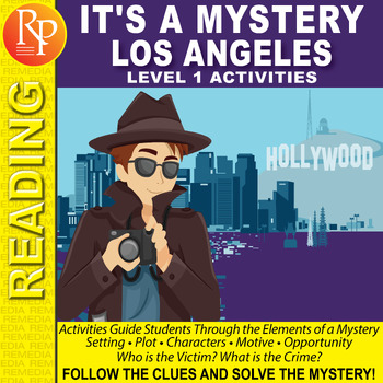 Preview of Reading Comprehension Mystery No Prep Worksheets - Critical Thinking & Inference