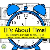 It's About Time!  Telling Time Stations