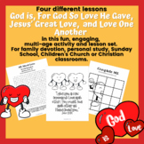 It's All About Love! Children's Lesson & Activity Set. (Pr