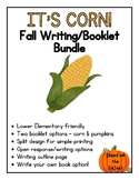 It's CORN! Booklet & Writing Pages/Outlines - Lower Elemen