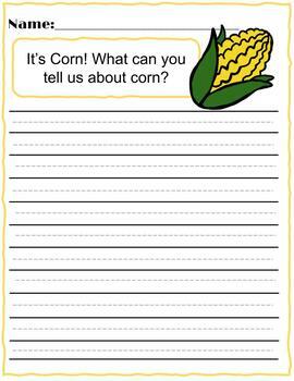 it's corn writing assignment