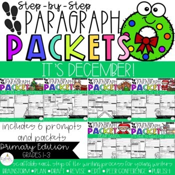 Preview of It's December! Paragraph Packet Bundle