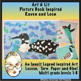 Raven and Loon Art- an Inuit Legend- Native American Art