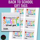 It's Going to Be a Sweet School Year Gift Tag I Back to Sc