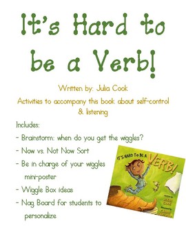 Preview of It's Hard to be a Verb!