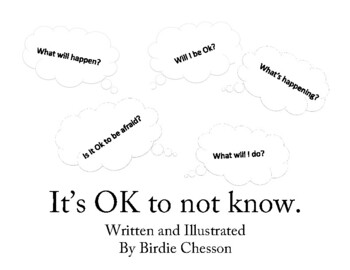 Preview of It's OK to NOT Know