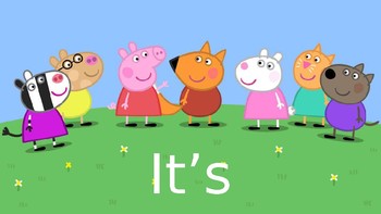 Preview of It's Okay! A Peppa Pig Social Story.