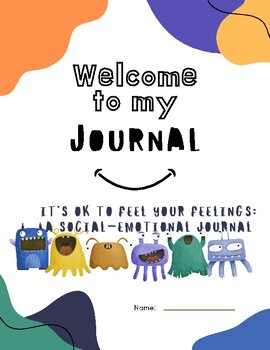 Preview of It's Okay to Feel Your Feelings: An SEL Journal