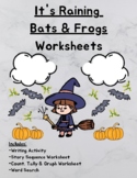 It's Raining Bats & Frogs - Worksheets