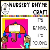 It's Raining It's Pouring Craft | Nursery Rhymes Activity 
