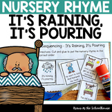 It's Raining It's Pouring Nursery Rhyme Activities