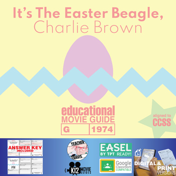 Preview of It's The Easter Beagle, Charlie Brown (G - 1974) Video Guide | Easter Activity