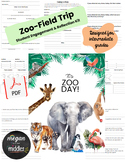 It's ZOO DAY!: An intermediate-grade student guide for a F