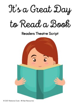 Preview of It's a Great Day to Read a Book Readers Theatre Script