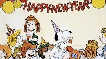 Preview of It's a New Year, Charlie Brown Reader's Theatre Script -Rubric & Questions