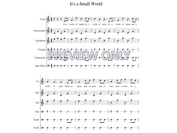 It S A Small World Orffestration By Murphy S Corner Tpt