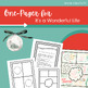 It's a Wonderful Life One-Pager Activity by Spark Creativity | TPT