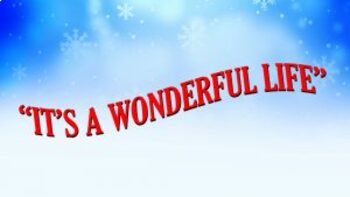 Preview of It's a Wonderful Life Reader's Theater Script -Questions