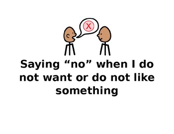 Preview of It's okay to say "no"