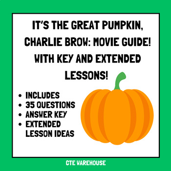 Preview of It's the Great Pumpkin, Charlie Brown-Comprehensive Movie Guide+Extended Lessons