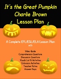 It's the Great Pumpkin, Charlie Brown Halloween Lesson Plan