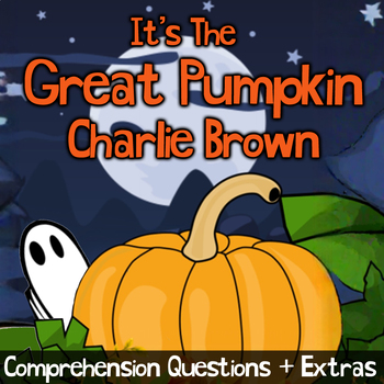 Preview of It's the Great Pumpkin, Charlie Brown Movie Guide + Activities | Halloween