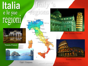 Preview of Italia e regioni / Italy's regions