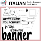 Italian About Me Banner