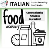 Italian Activities to Practice with Food