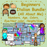 Italian All About Me 5 lesson bundle