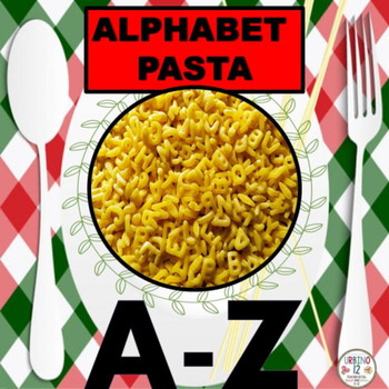 Preview of Italian: Alphabet Pasta