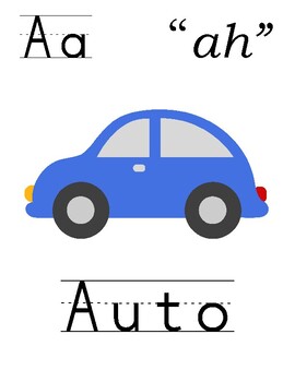 Preview of Italian Alphabet Signs