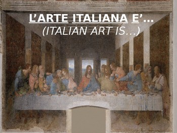 Preview of Italian Art Overview