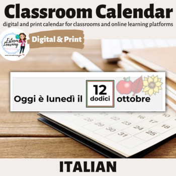Preview of Italian Calendar Template