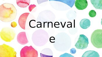 Preview of Italian Carnival Lesson - Learn and Celebrate Italian Culture!