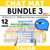 Italian Chat Mat Bundle 3 - Different Tenses Combined - Ou
