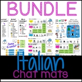 Italian Chat Mat Bundle: 6 chat mats (feelings, weather & 