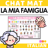 Italian Chat Mat - La Mia Famiglia - Descrivi la tua Famig