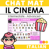 Italian Chat Mat - Il Cinema - Intermediate / Advanced Ita