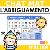 Italian Chat Mat - L'abbigliamento e il Tempo - Clothes an