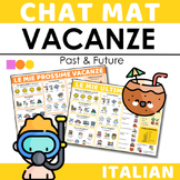 Italian Chat Mat - Le mie Vacanze - My Holidays in Past & 