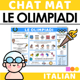 Italian Chat Mat - Olympics 2024 - Le Olimpiadi Paris 2024