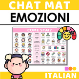 Italian Chat Mat - Talking about Emotions in Italian - Soc