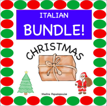 Preview of Italian Christmas BUNDLE!