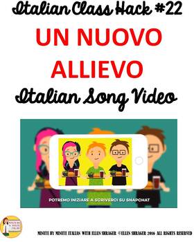 Preview of Italian Class Transition Video Example for CI TCI and 90% Target Language